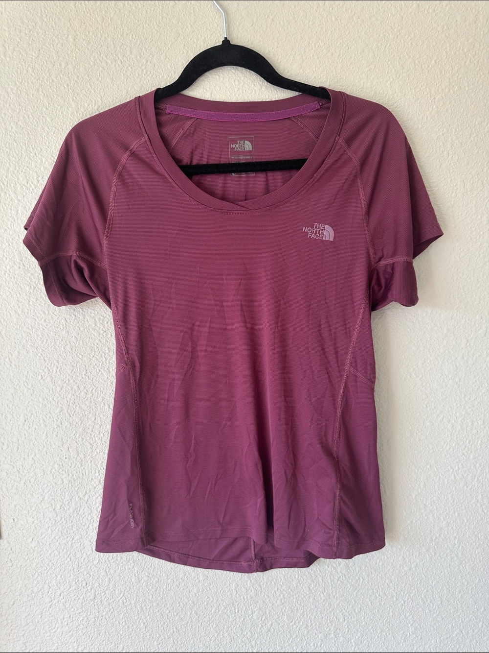 The North Face Women's Short Sleeve Tee in Berry Plum